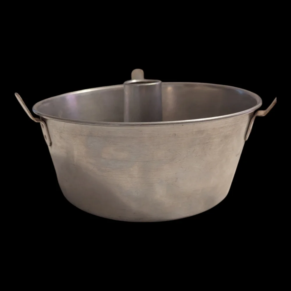 Vintage Aluminum Angel Food Cake Tube Pan 10